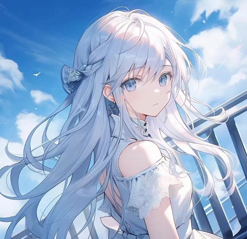 blue anime avatar 21