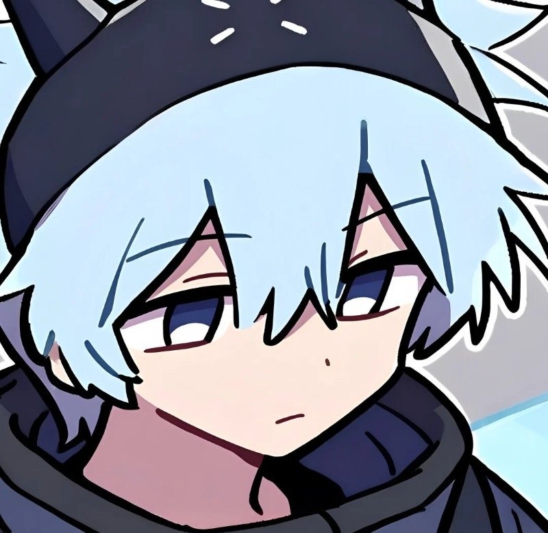 blue anime avatar 26