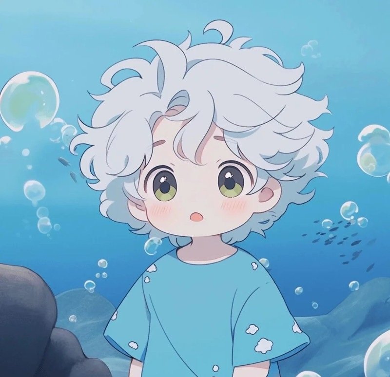 blue anime avatar 31