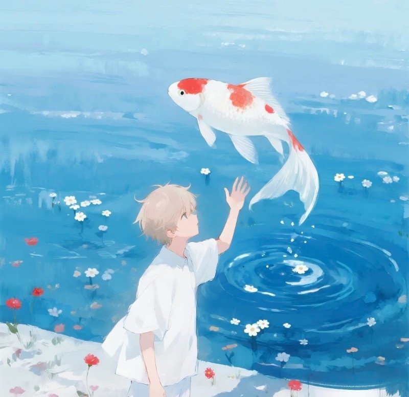 blue anime avatar 40