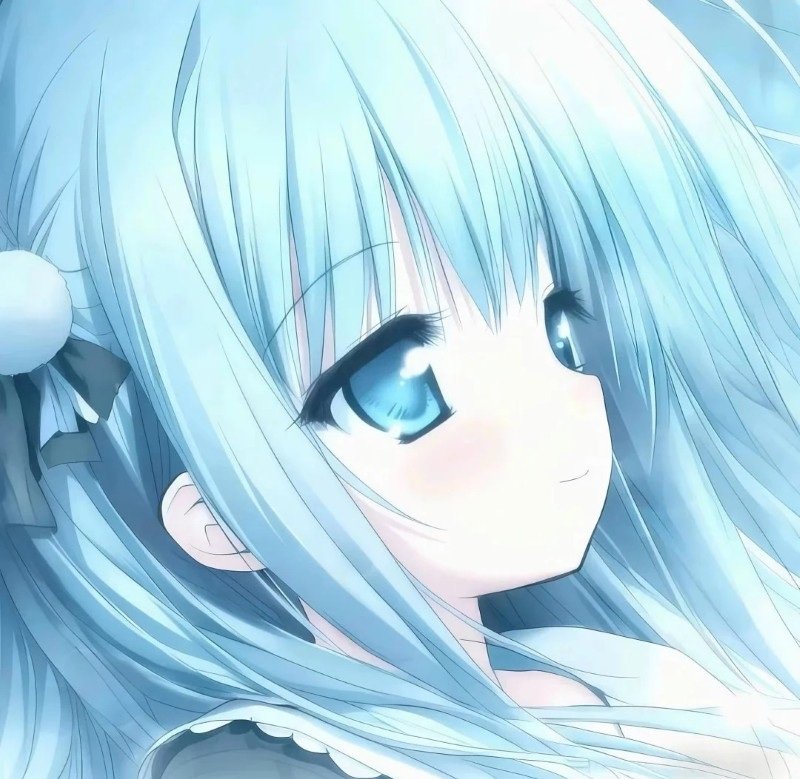 blue anime avatar 9
