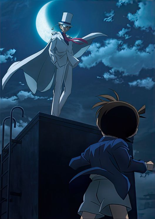 Kaito Kid vs Conan Edogawa