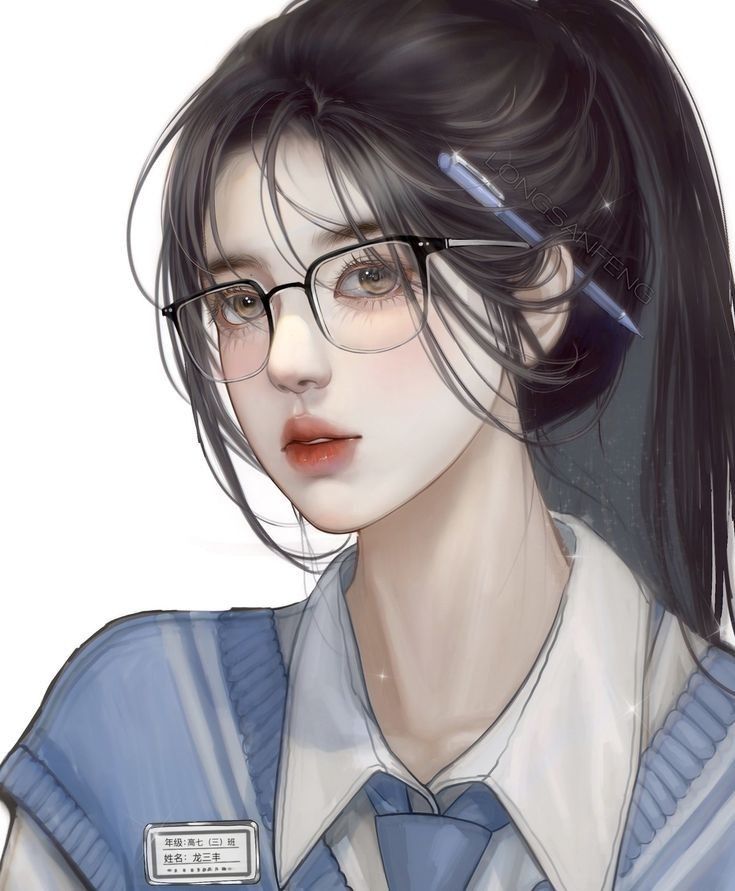 Full) Hình ảnh anime nữ học sinh cute, ngầu, trong sáng