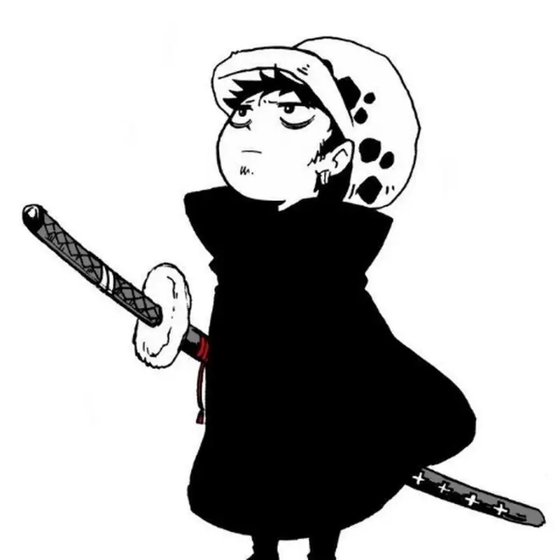 Avatar One Piece ngầu, cực chất, khác biệt, cá tính 59 Những hình ảnh Law chibi đẹp ngầu nhất trong One Piece