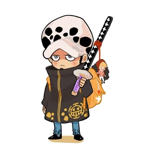 Avatar One Piece ngầu, cực chất, khác biệt, cá tính 58 Tổng hợp những ảnh law chibi đẹp ngộ nghĩnh dành cho fan